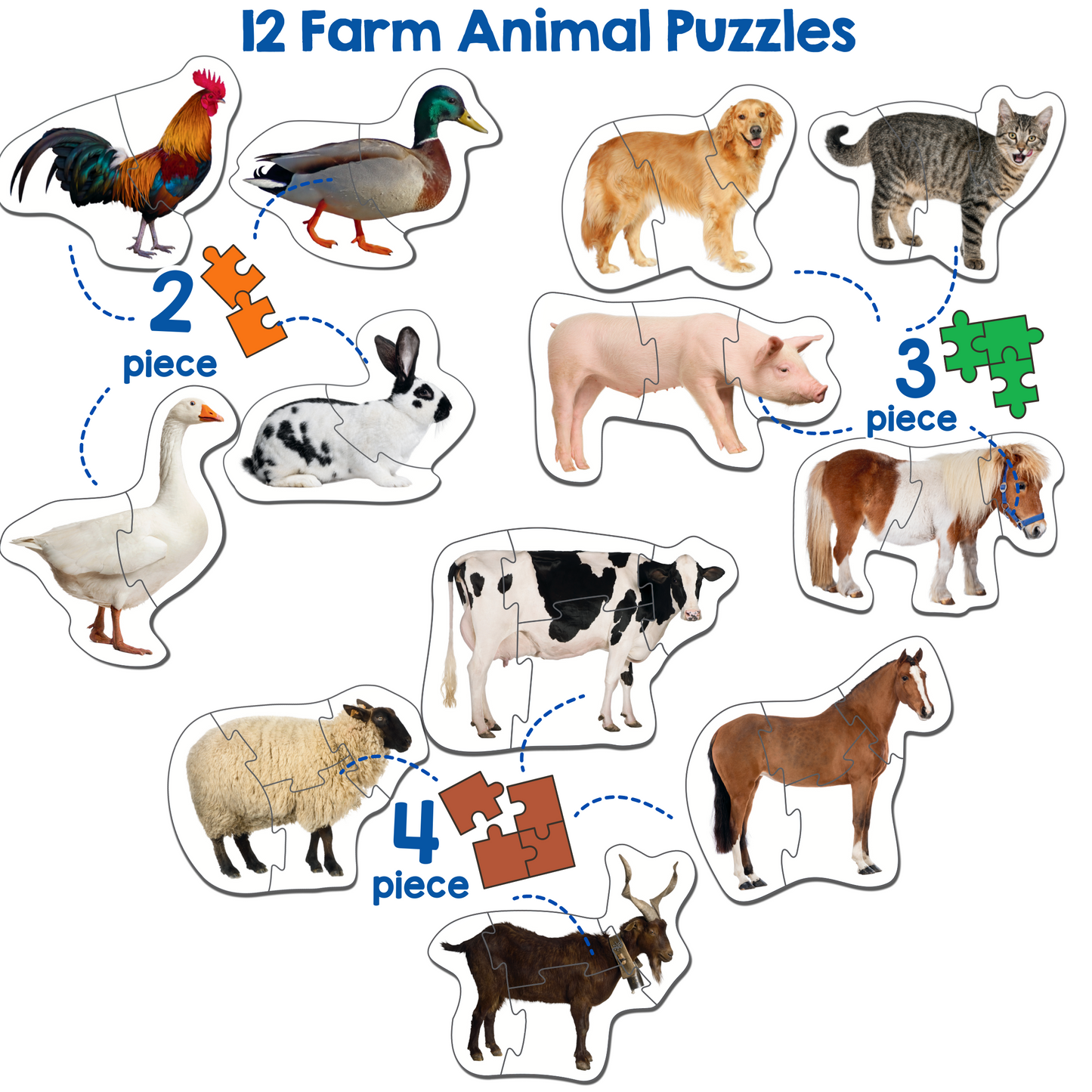 Farm Animal Puzzle