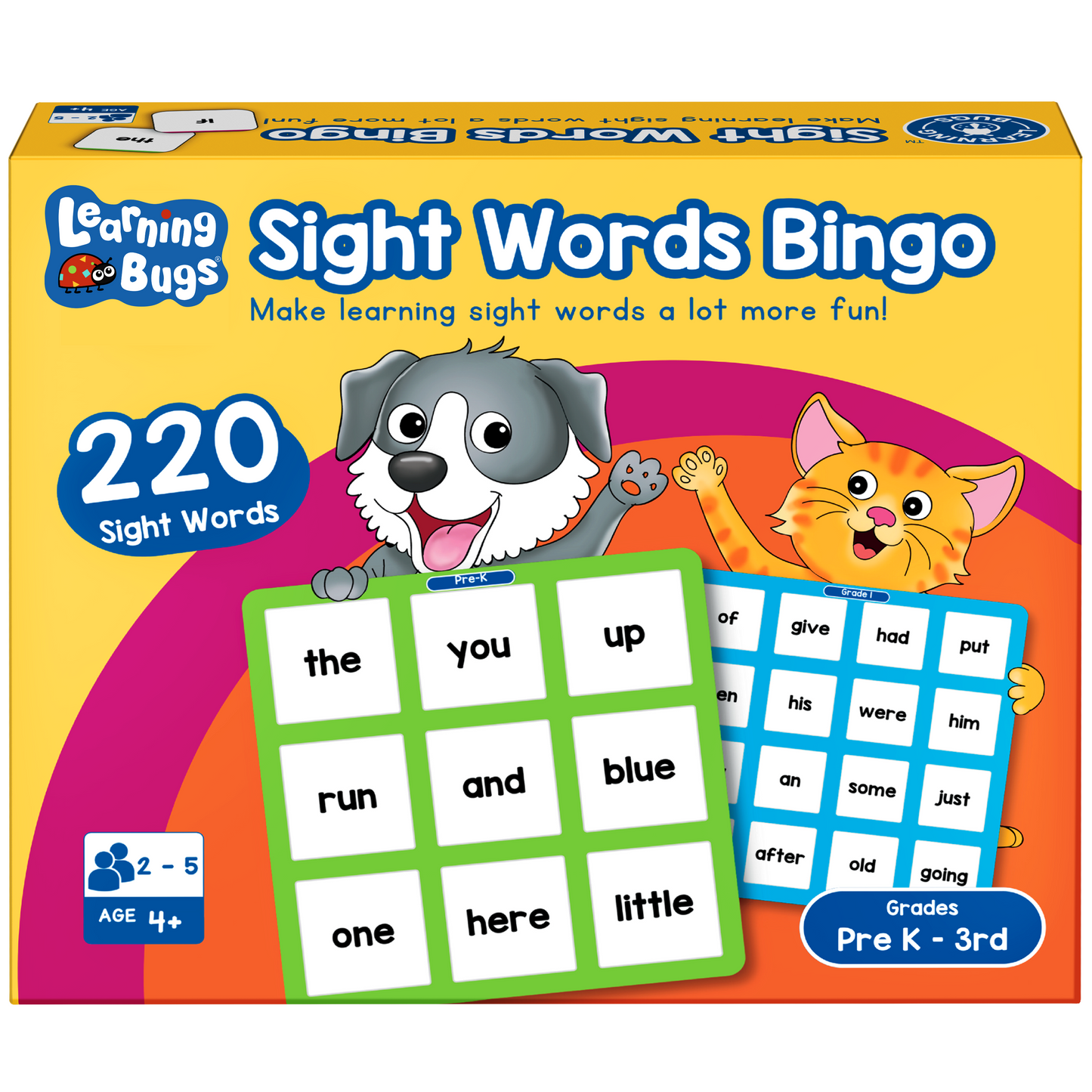 The Complete Sight Words Bingo Game Set