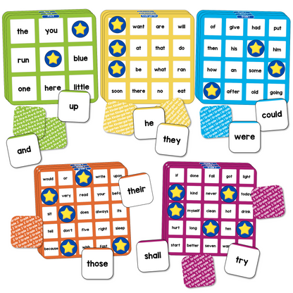 The Complete Sight Words Bingo Game Set