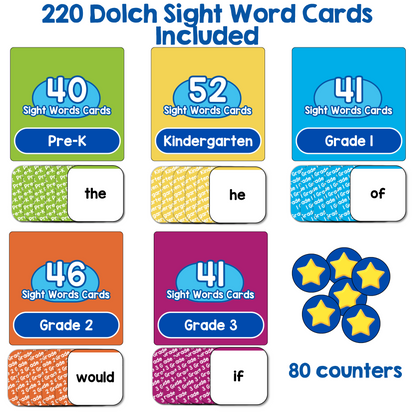 The Complete Sight Words Bingo Game Set